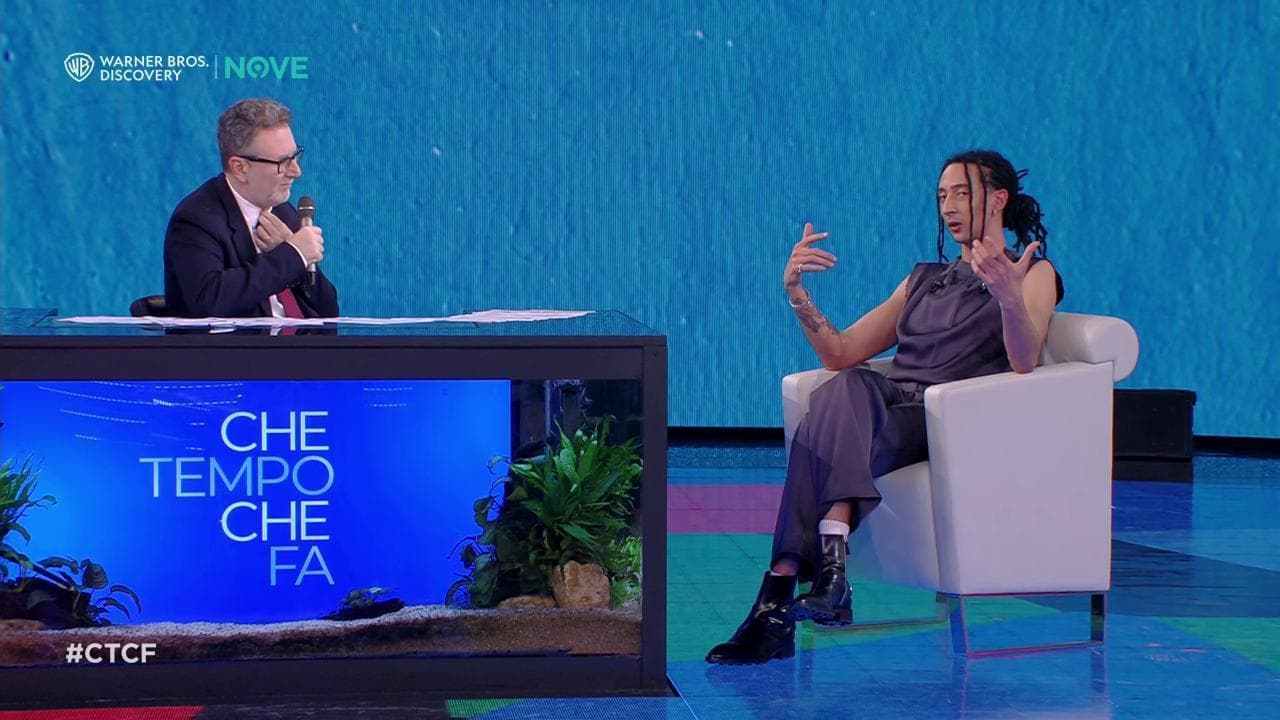 Ghali a Fazio: "L'arte oggi è l'unico modo per far diventare una pietra preziosa il nostro dolore"