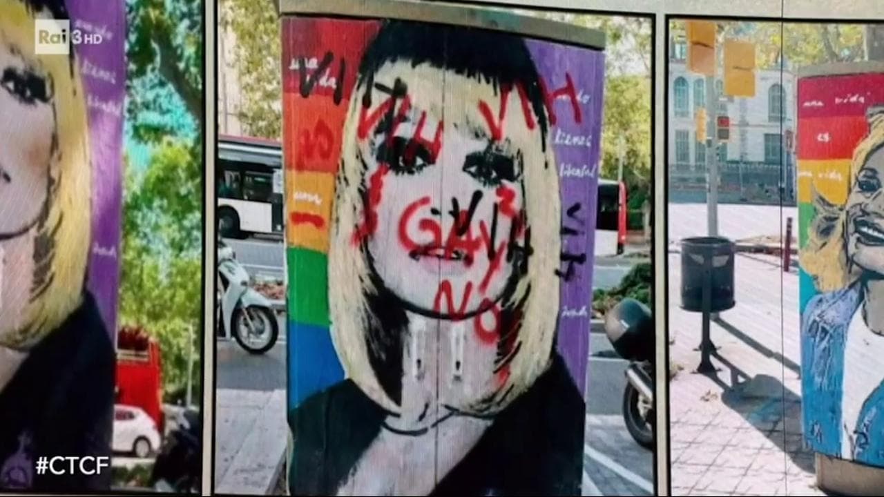 Omofobia, TvBoy: "Raffaella Carrà coperta di insulti? Ecco perché ho aspettato a rifare il murale"