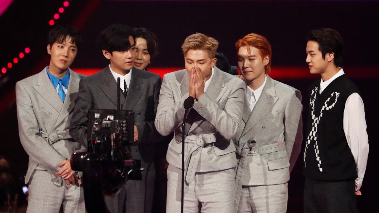 American Music Awards, il trionfo dei Bts: "Sette ragazzi coreani uniti dall'amore per la musica"