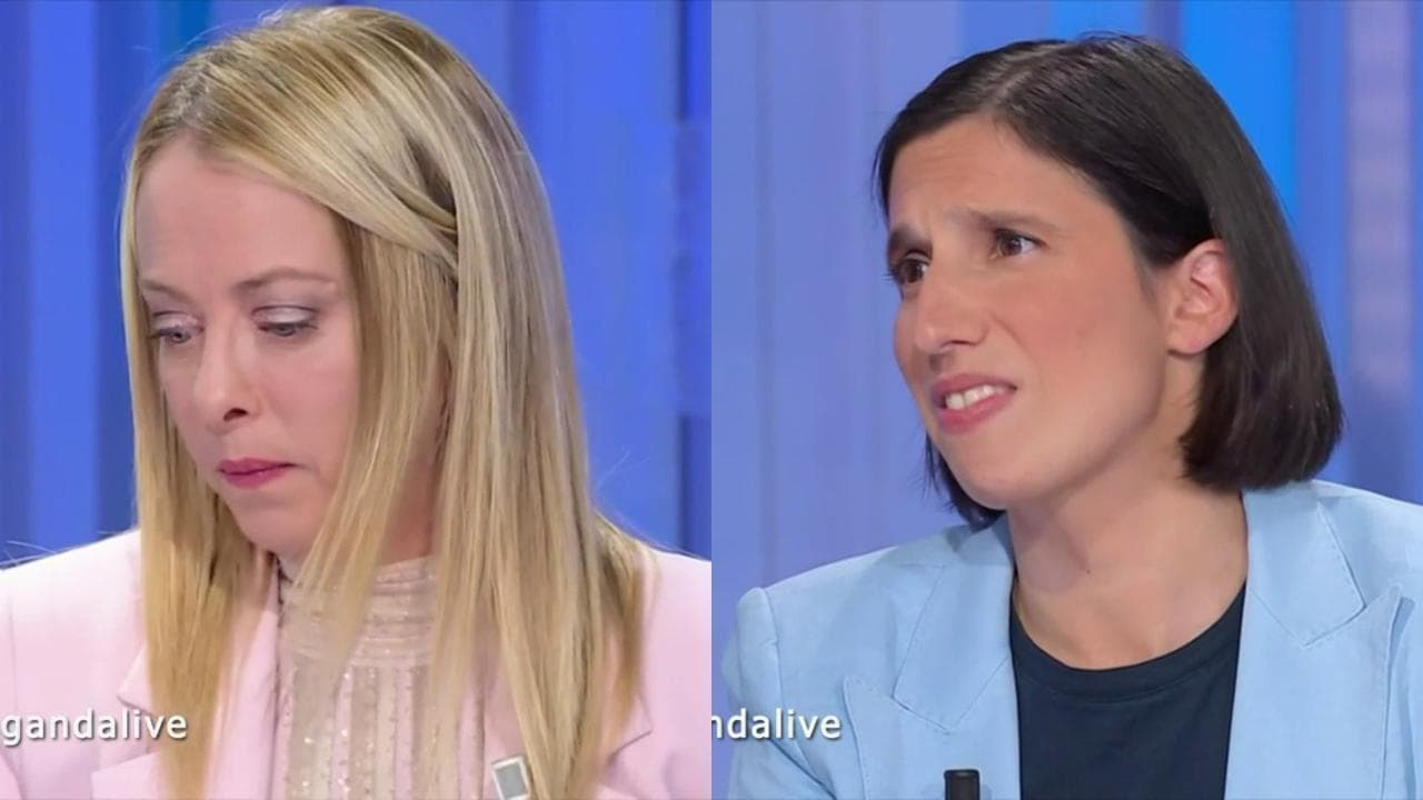 Confronto Meloni-Schlein, l'irriverente parodia di 'Propaganda Live' è esilarante