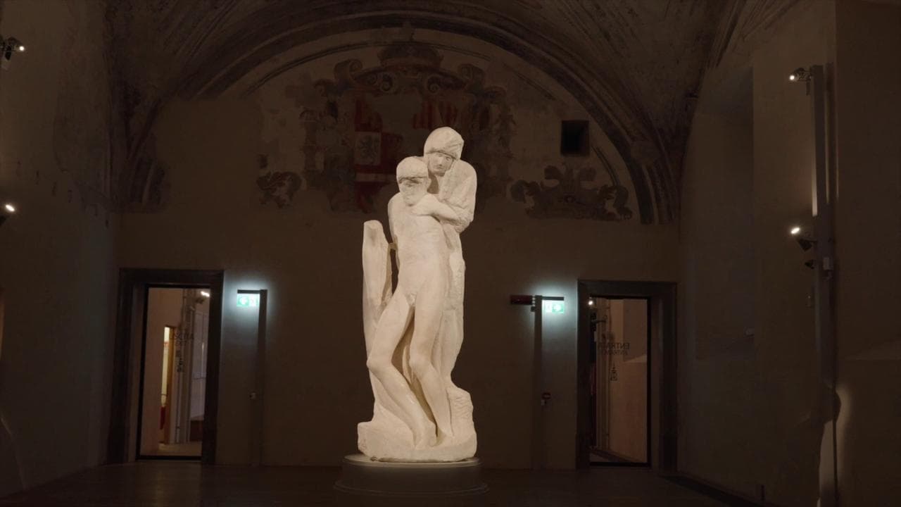 Michelangelo: Abel Ferrara e Gabriele Tinti celebrano i 460 anni dalla morte, davanti alla Pietà Rondanini