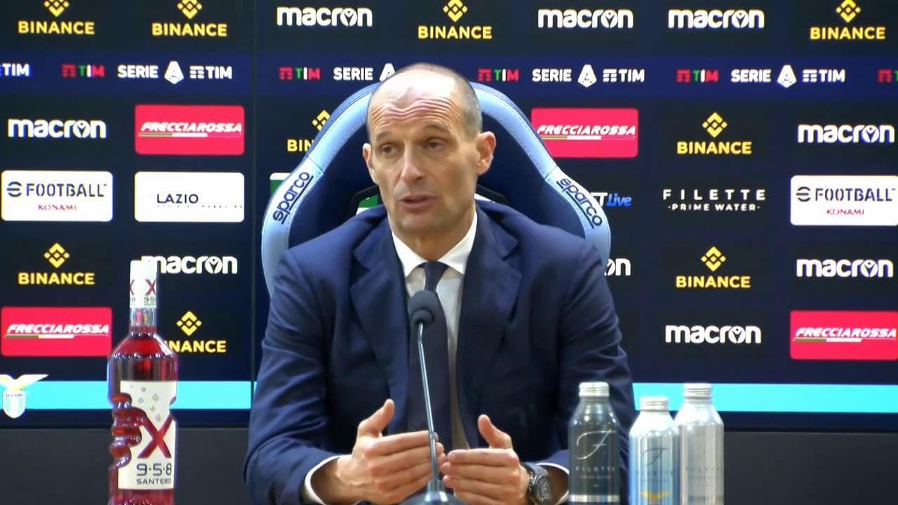 Juventus, Allegri: "Rimaniamo umili per avvicinare le prime quattro"
