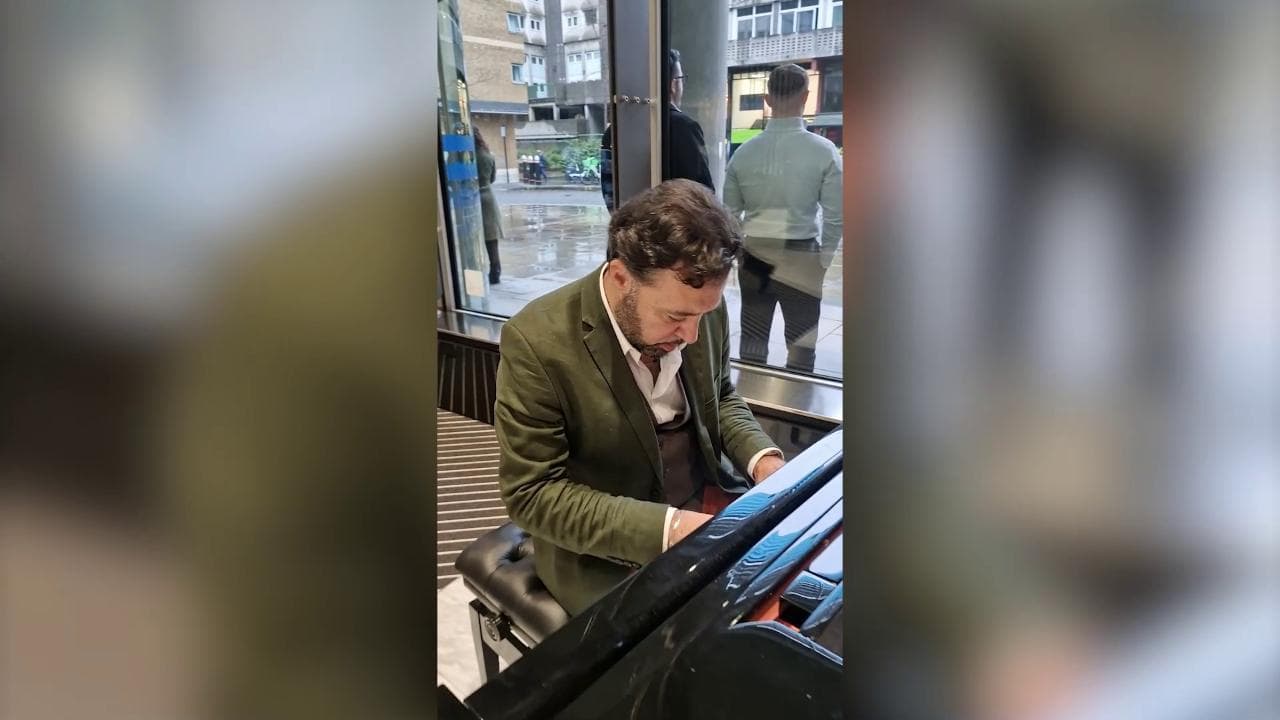 La nuova vita del pianista della Concordia