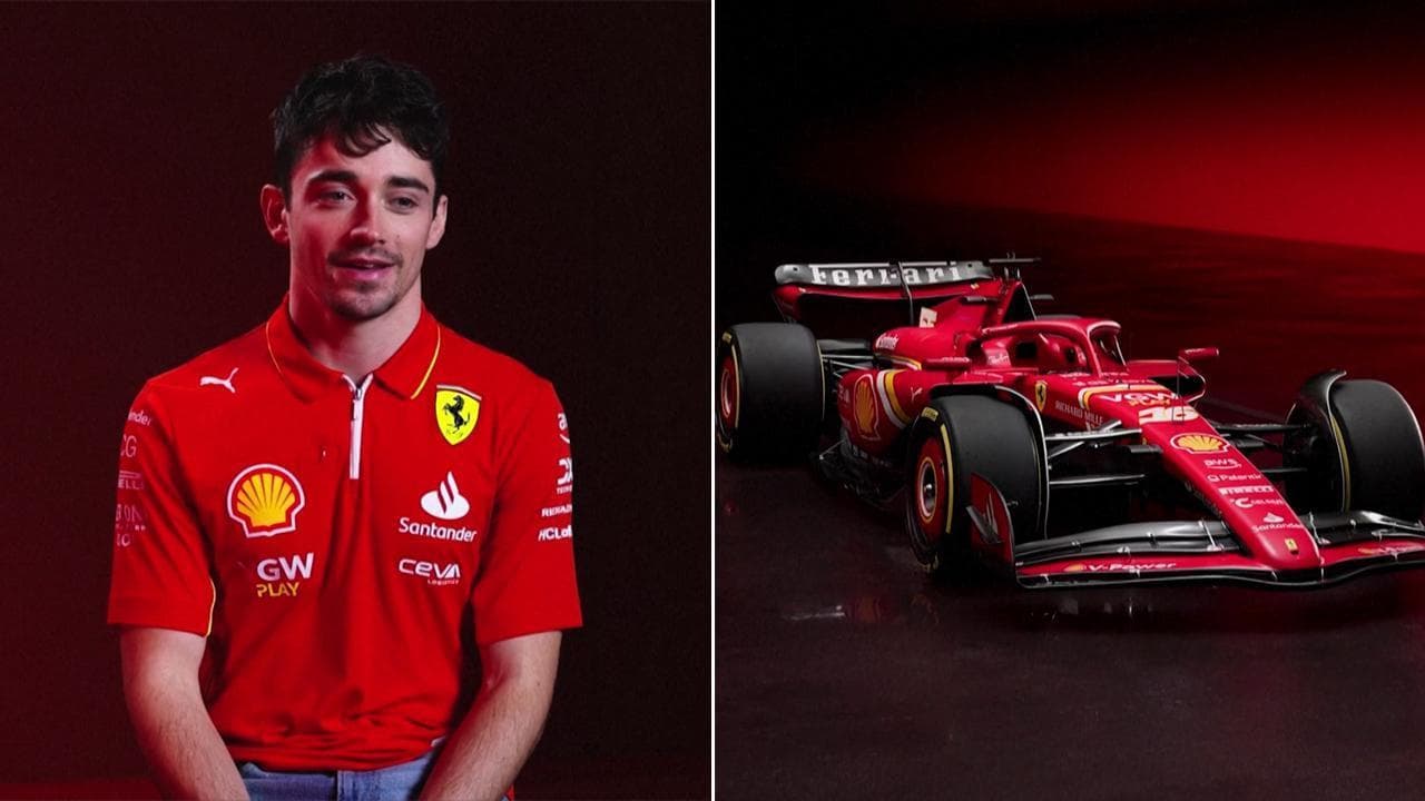 Charles Leclerc sulla nuova Ferrari: "La SF-24 è un passo avanti"