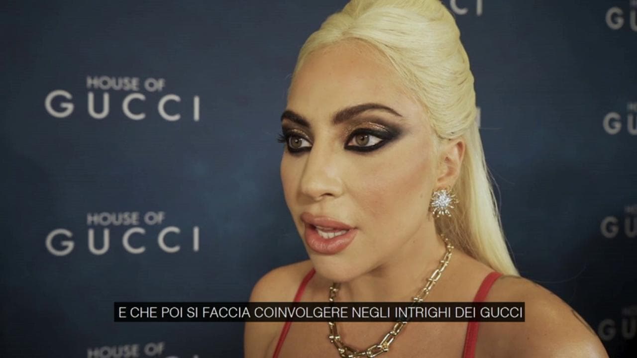Lady Gaga alla prima milanese di "House of Gucci": "Una lezione per donne e uomini sul dolore e sul denaro"