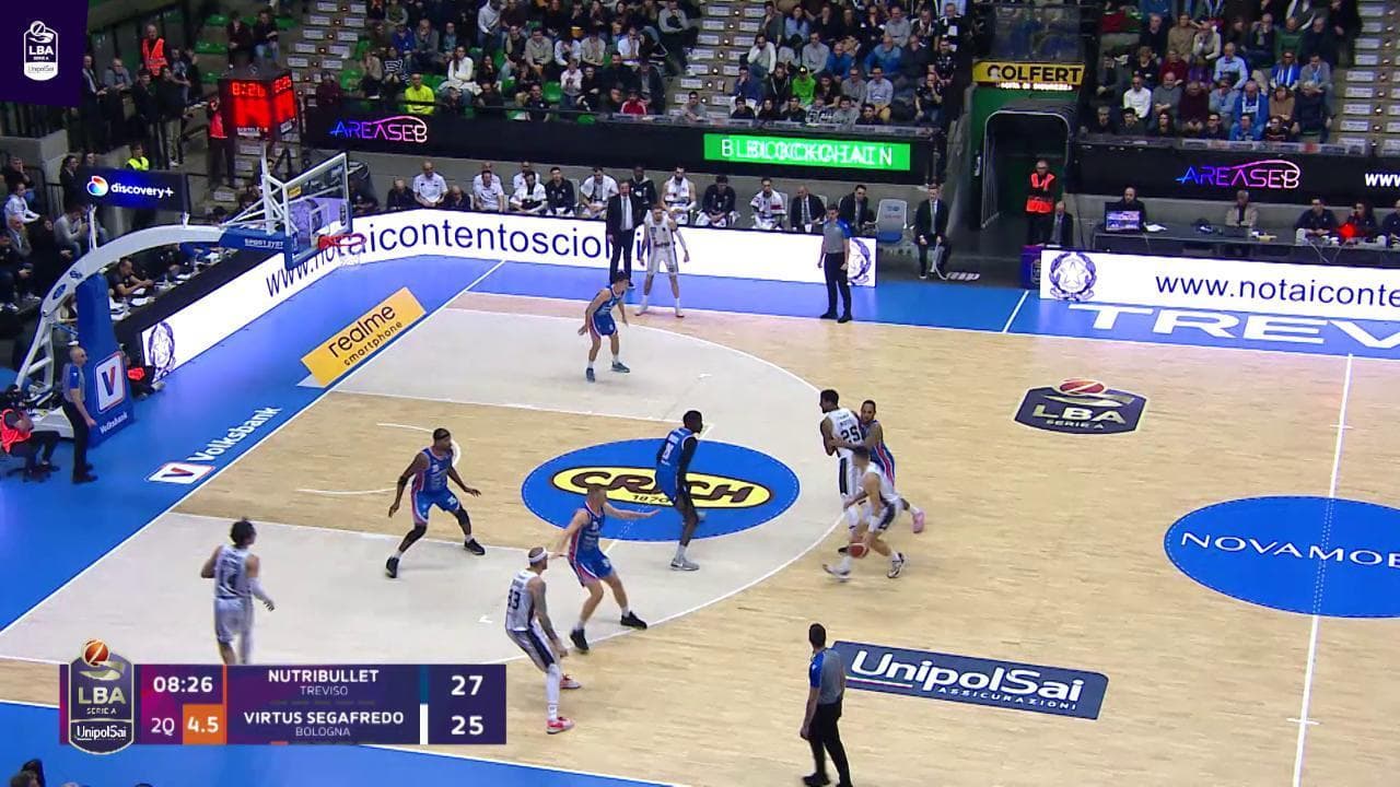 Basket, Serie A: gli highlights di Nutribullet vs Virtus Segafredo
