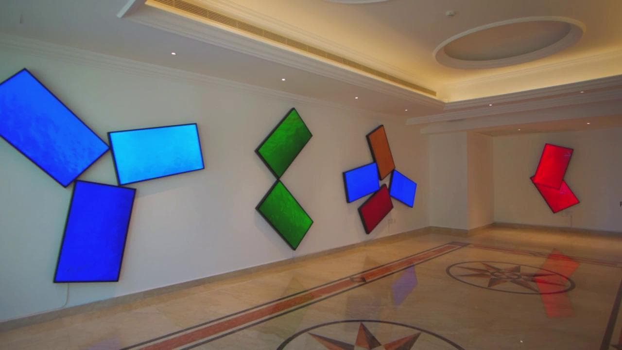 Abu Dhabi, la "videoarte" di Plessi per il primo Istituto culturale italiano nel Golfo Persico