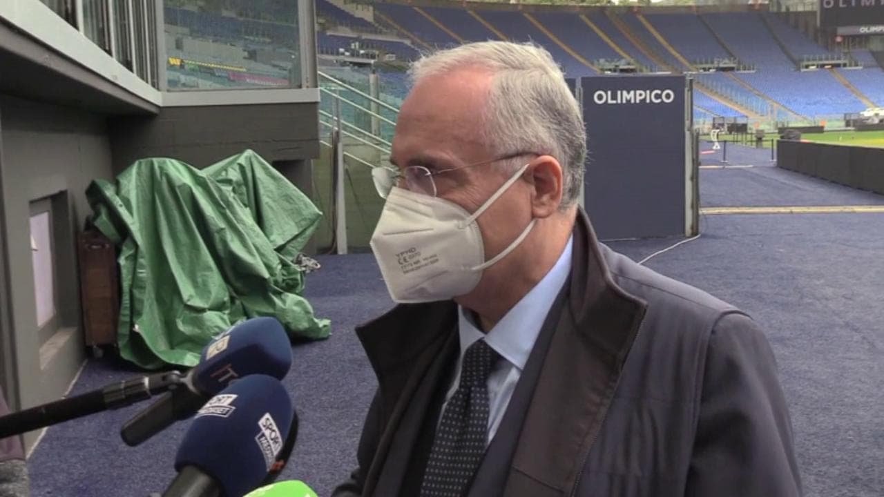 Nazionale, Lotito: "Immobile stava bene quando ha lasciato Lazio"