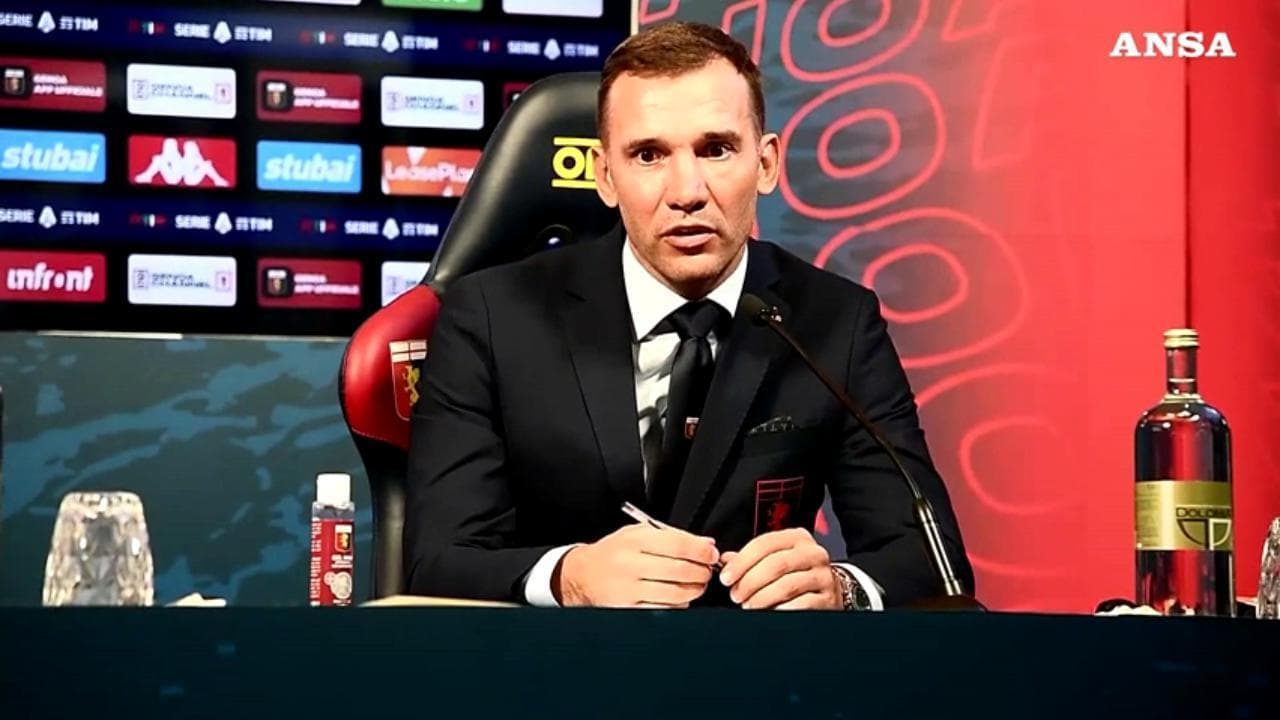 Shevchenko: "Il Genoa ha una storia incredibile e ora ha un progetto serio"
