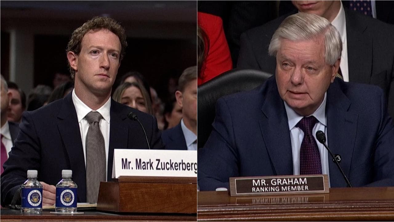 Mark Zuckerberg al Senato Usa, l'accusa del repubblicano Graham: "Avete le mani sporche di sangue"