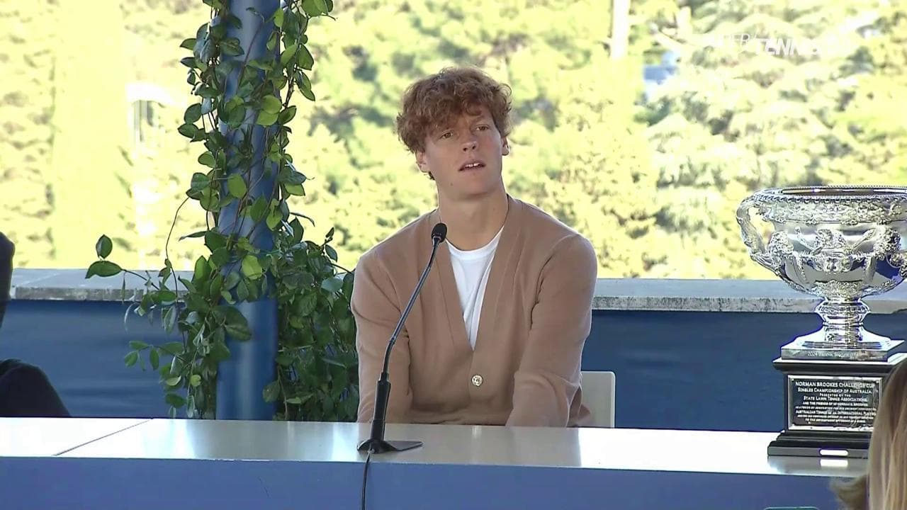 Jannik Sinner: "Non andrò al festival di Sanremo, faccio il tifo da casa"
