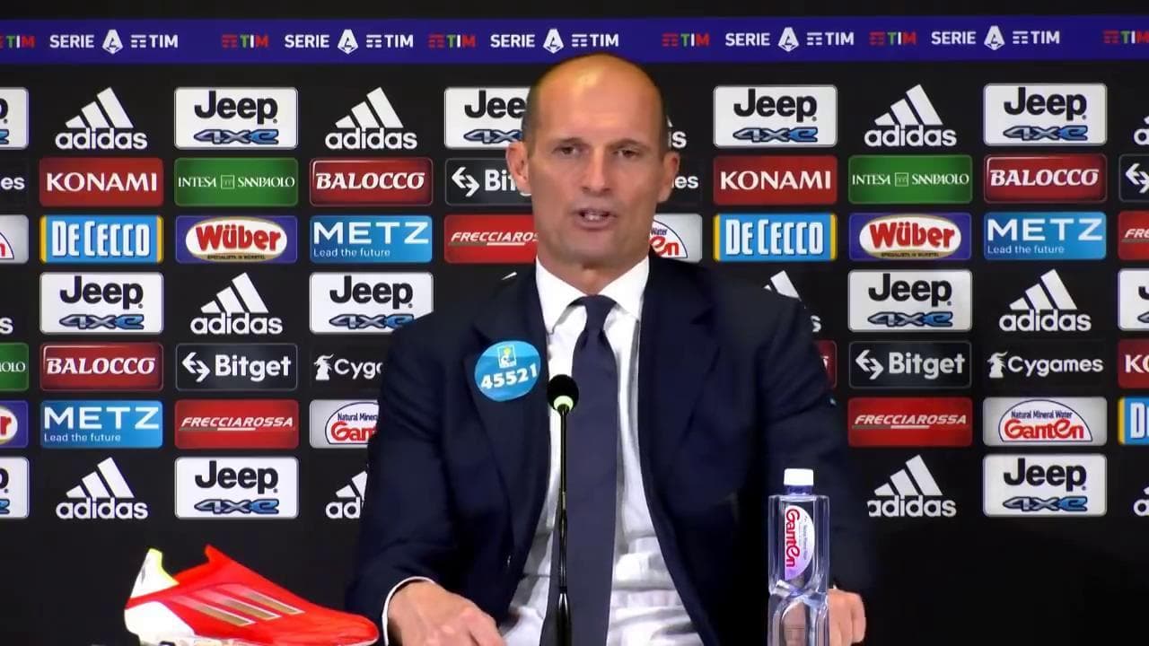 Allegri: "Con questa cattiveria la Juventus avrebbe molti più punti"