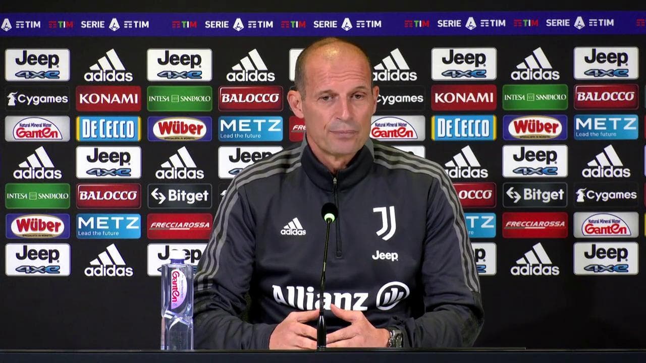 Juventus, Allegri "Dopo la vittoria con lo Zenit non siamo diventati fenomeni"