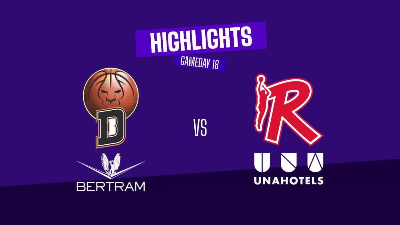 Basket serie A, gli highlights di Bertram Tortona-Unahotels Reggio Emilia