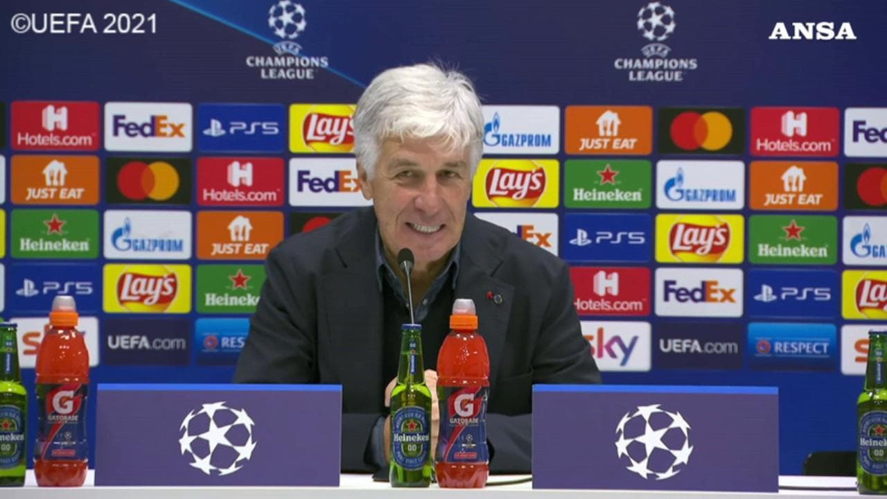 Champions, Gasperini: "Il rammarico da uno a cento è mille"