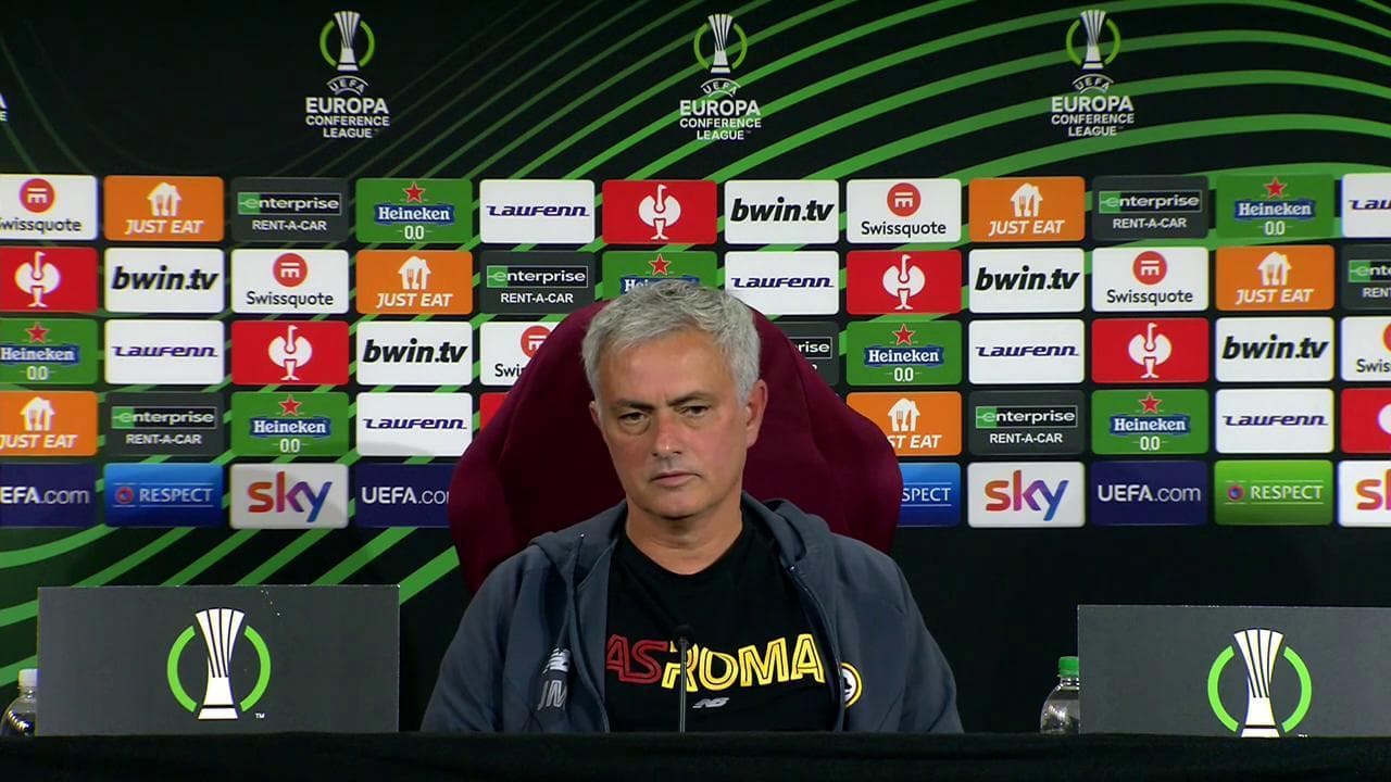 Mourinho: "Nella gara di andata col Bodo nella Roma abbiamo sbagliato tutti"