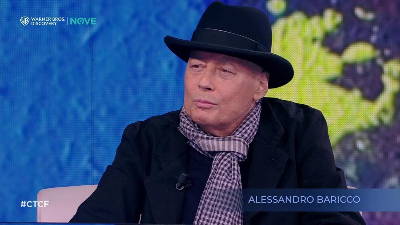 Baricco torna in tv dopo la malattia: "Il segreto della felicità è lasciar andare le cose"