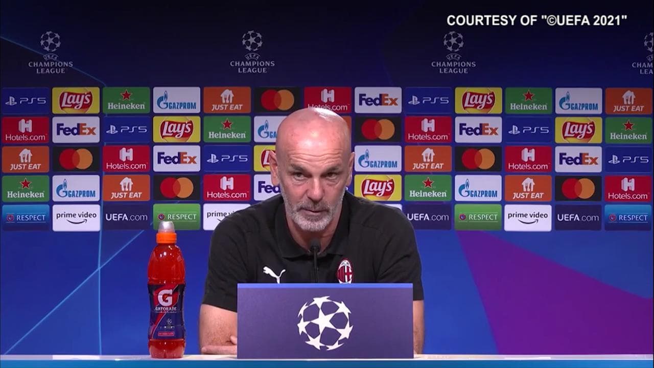 Pioli: "La partita col Porto è il crocevia finale per il Milan in Champions"