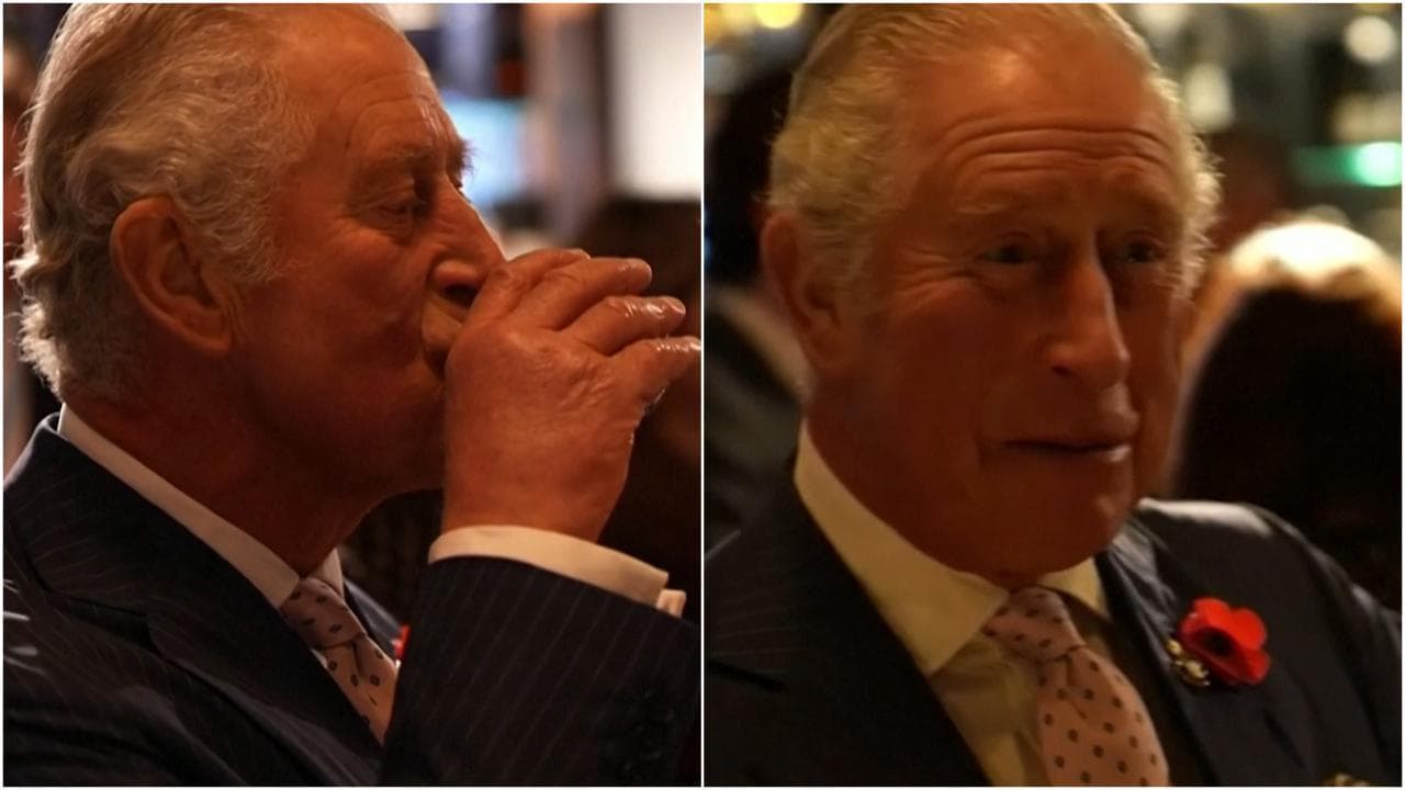 Il principe Carlo si concede un whisky alla Cop26: "Penso di averne bisogno"
