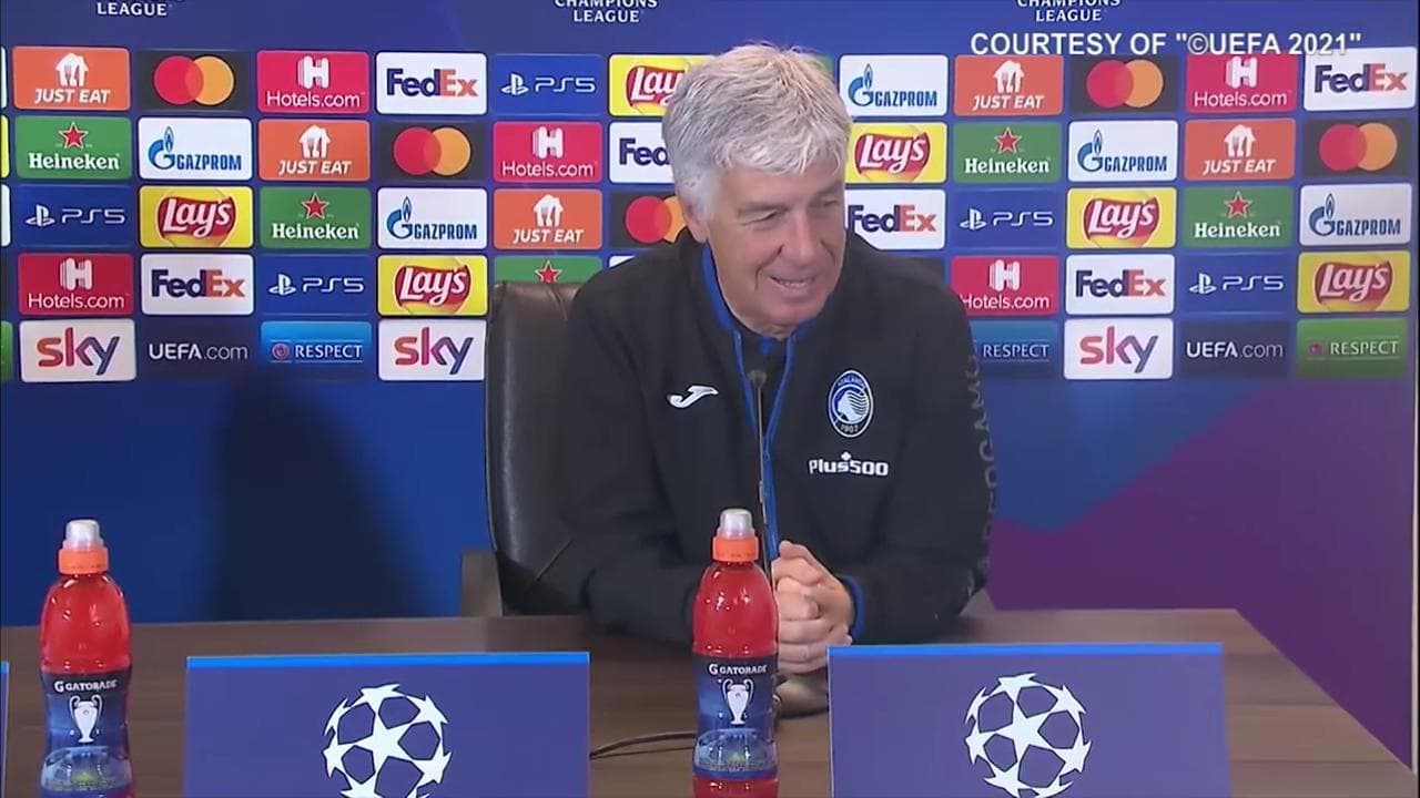 Gasperini: "Mi è dispiaciuto che Ronaldo abbia lasciato l'Italia"