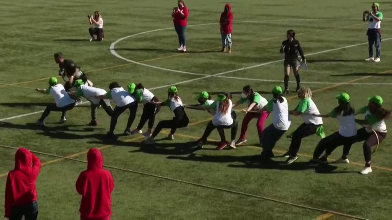 "Squid Game" mania: torneo di giochi coreani a Barcellona
