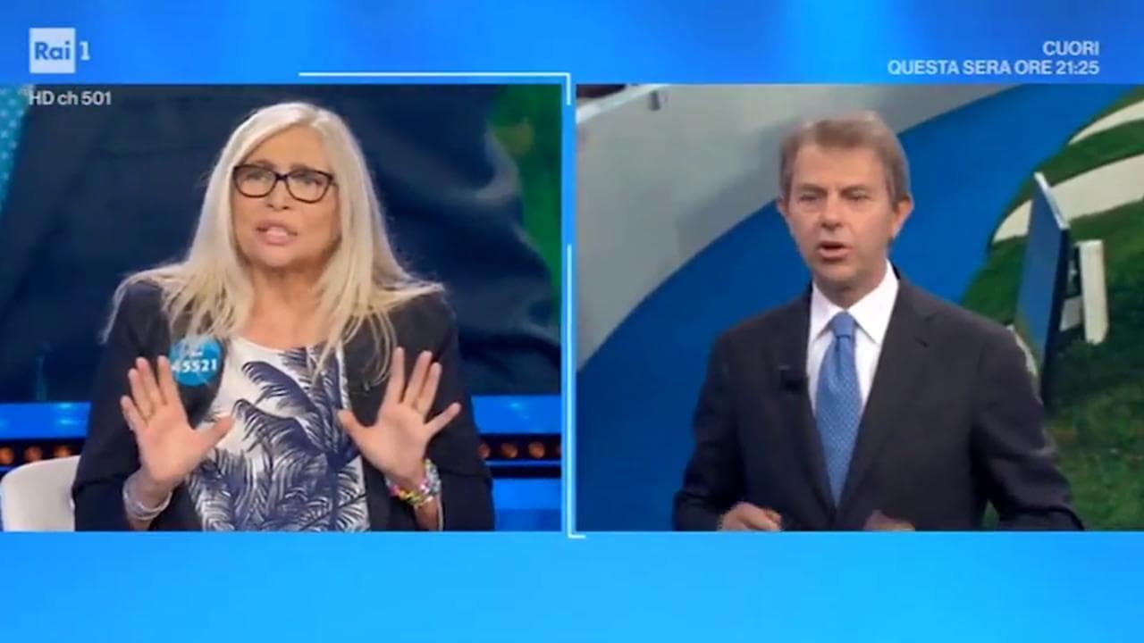 "Il collegamento con il Tg1 è una cosa breve?": tensione tra Venier e Giorgino, che risponde piccato