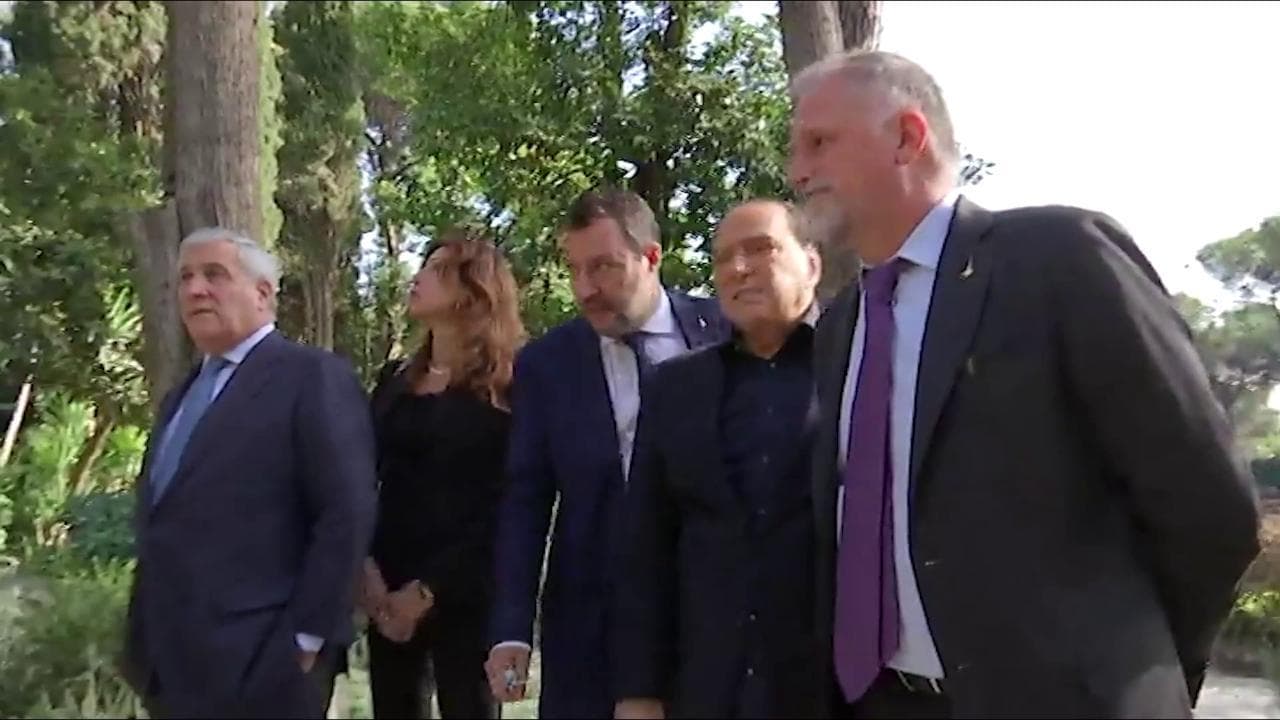 Centrodestra, pranzo-vertice tra Lega e Forza Italia con Berlusconi e Salvini