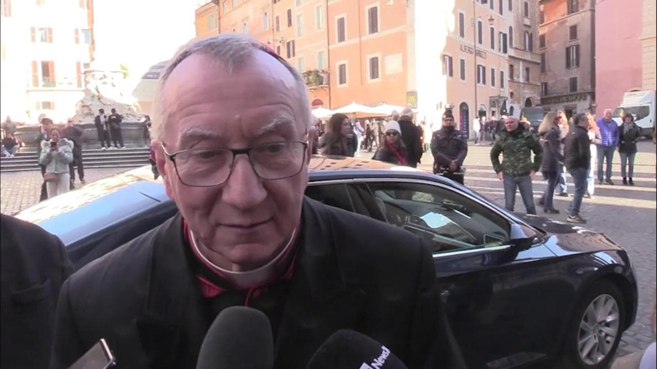 Parolin: "Il rifiuto della linea dei due Stati non giustifica assolutamente l'antisemitismo"