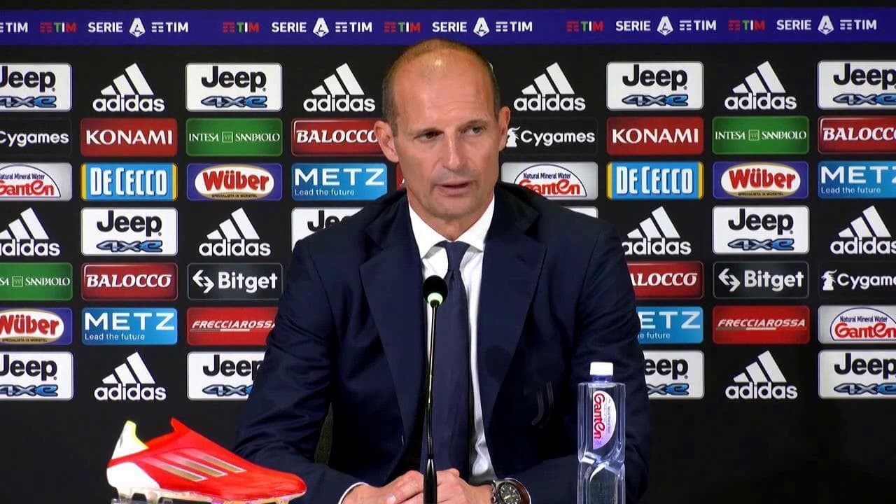 Allegri: "Non ha senso adesso parlare di obiettivi della Juventus"