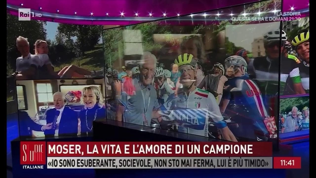 Francesco Moser e la compagna Mara Mosole: "Ci conosciamo da sempre ma l'amore è nato dopo il Covid"