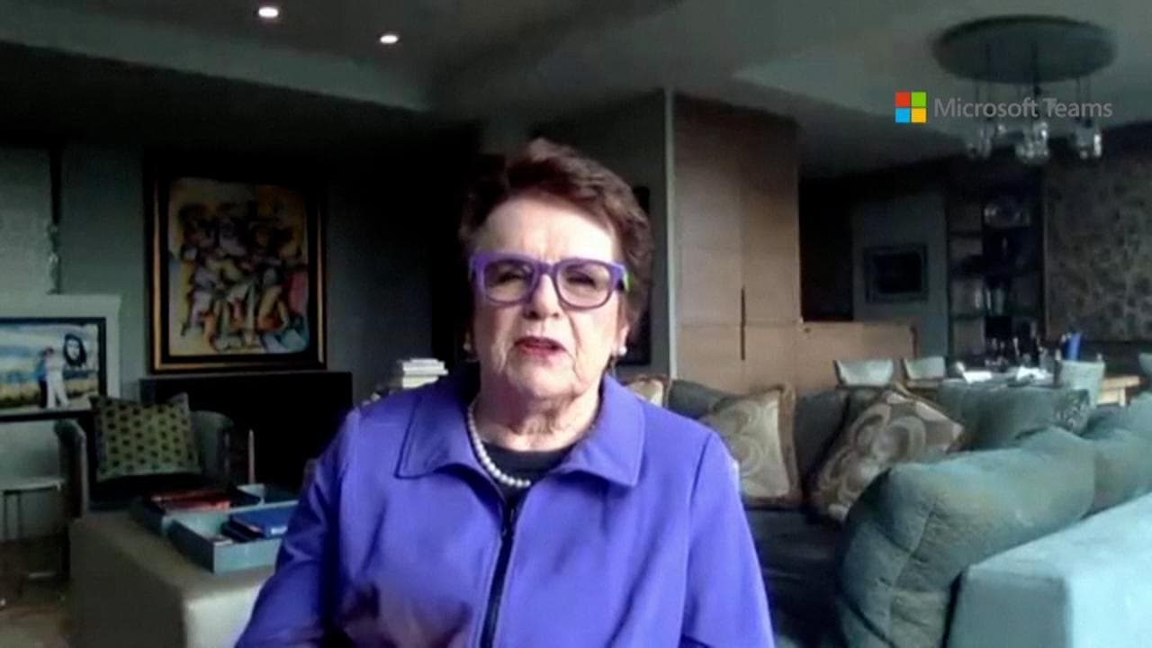 L'emozione di Billie Jean King quando la Fed Cup ha preso il suo nome