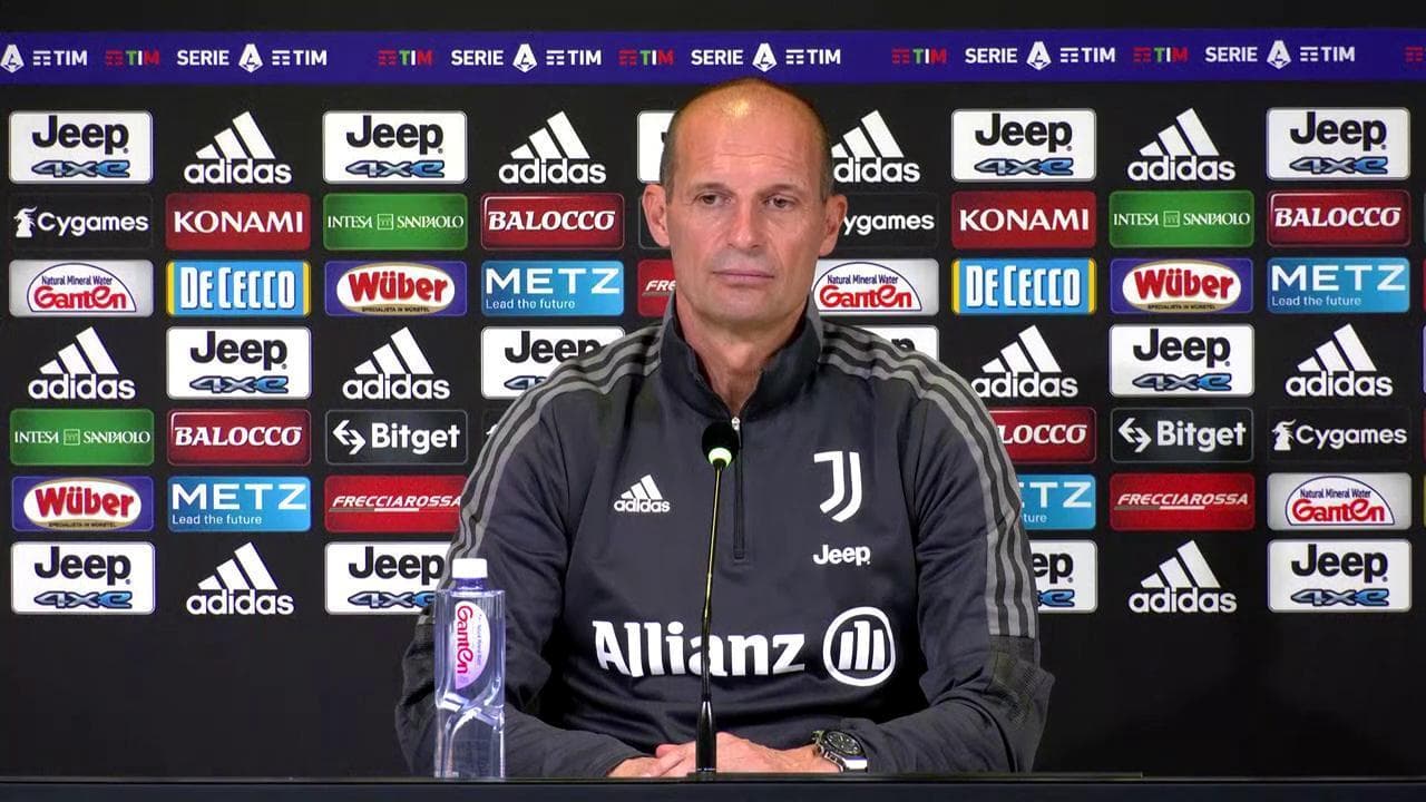 Allegri: "Juventus-Sassuolo è una partita trappola"