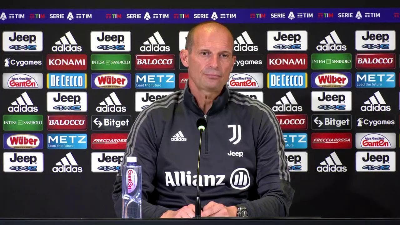 Allegri: "La Juventus non ha più margini di errore"