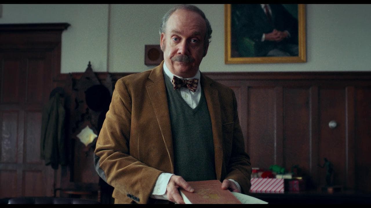 Paul Giamatti in 'The Holdovers', professore burbero e maestro di vita