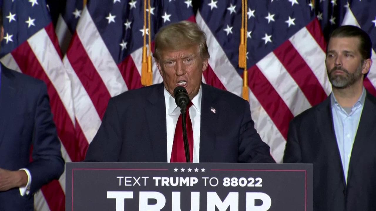 Trump: "La grande notte della vittoria sarà a novembre quando ci riprenderemo il Paese"