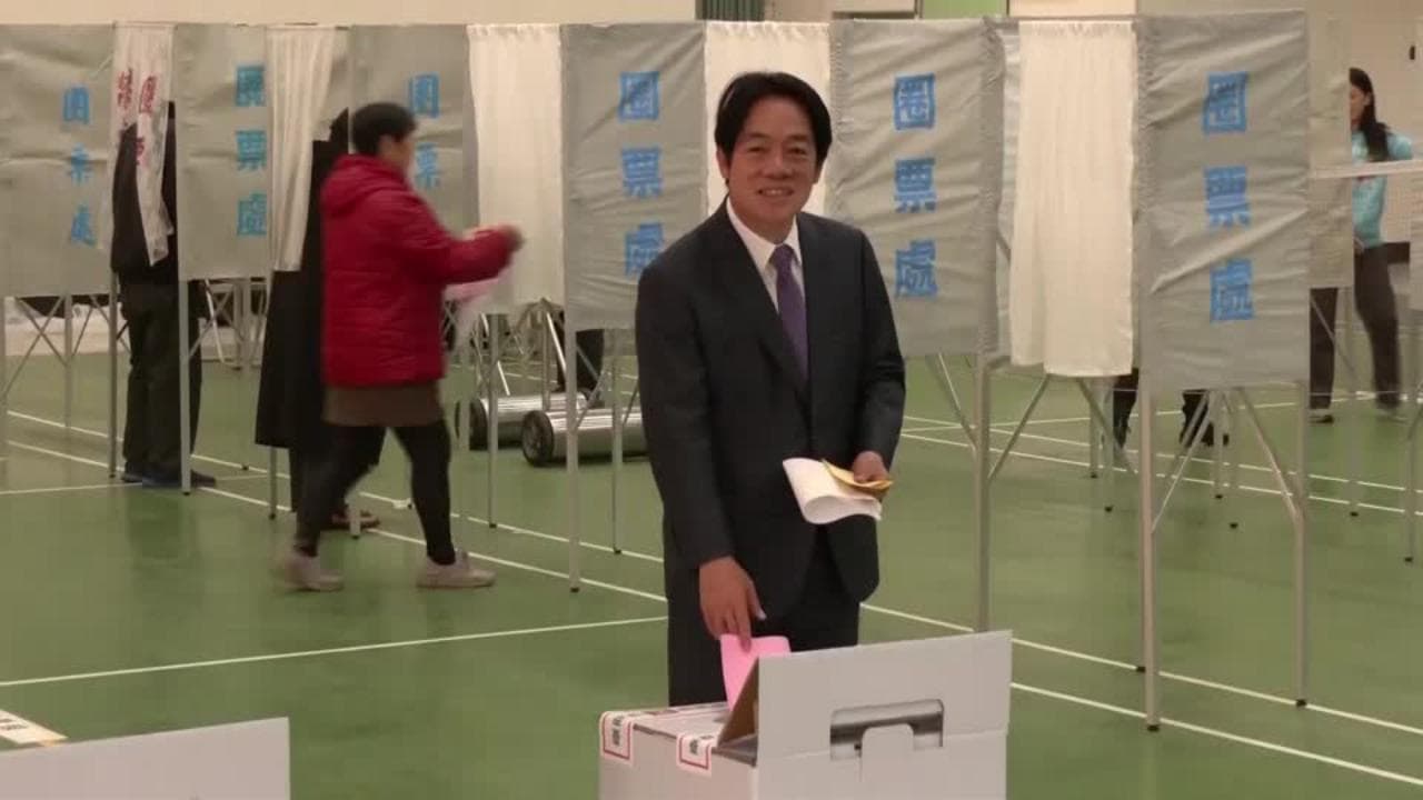 Taiwan, l'autonomista favorito Lai va al seggio