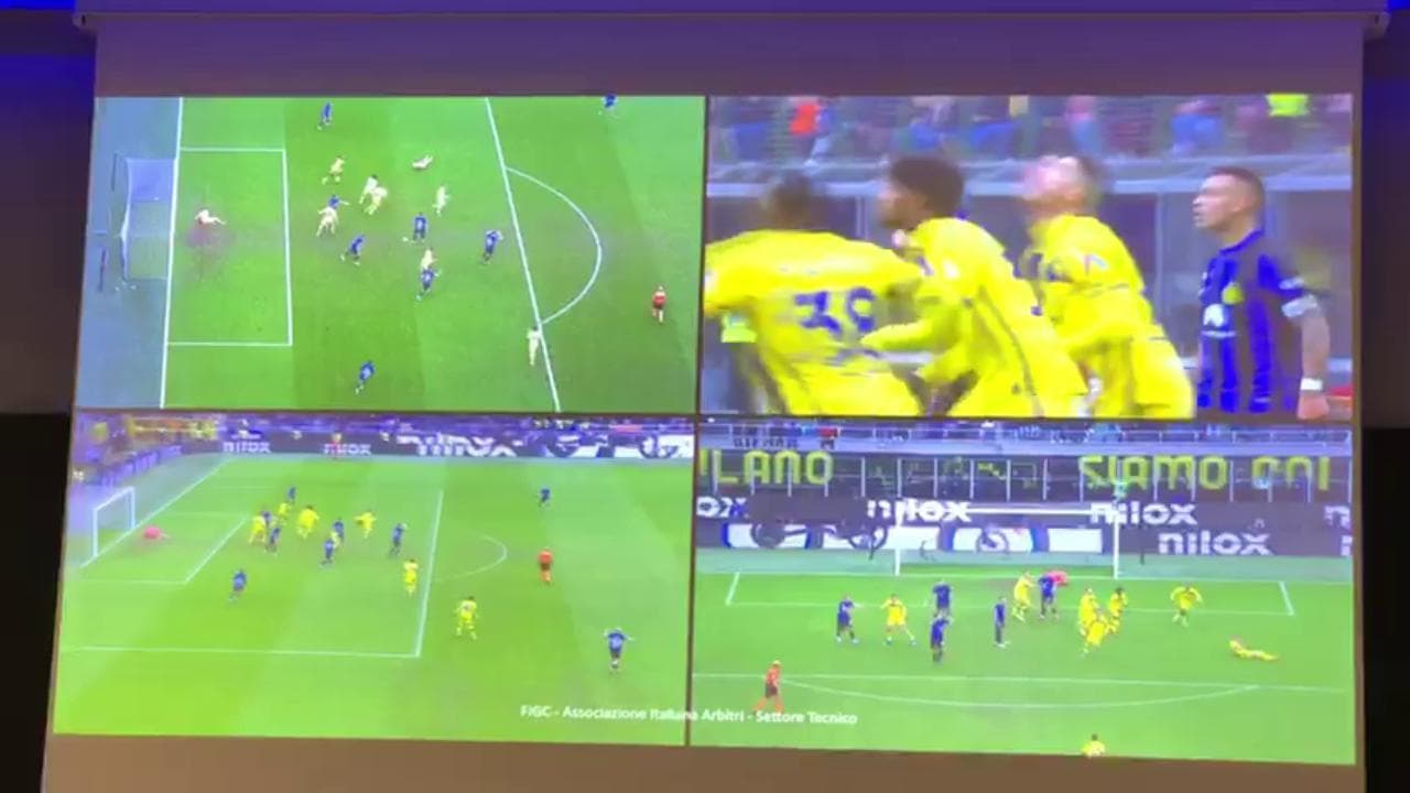 Il dialogo tra arbitro e Var durante Inter-Verona: "Ma fischia, santo cielo!"