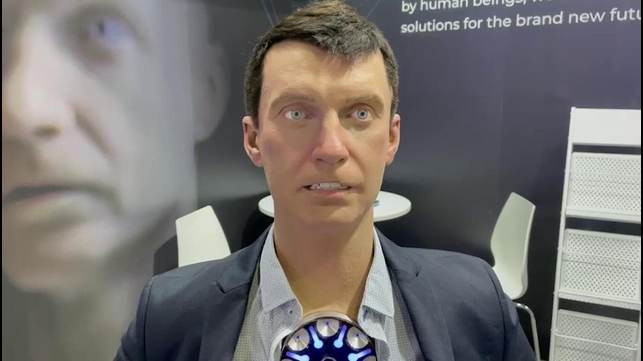 Apre la fiera Gitex a Dubai: "Gli umanoidi faranno compagnia agli uomini"