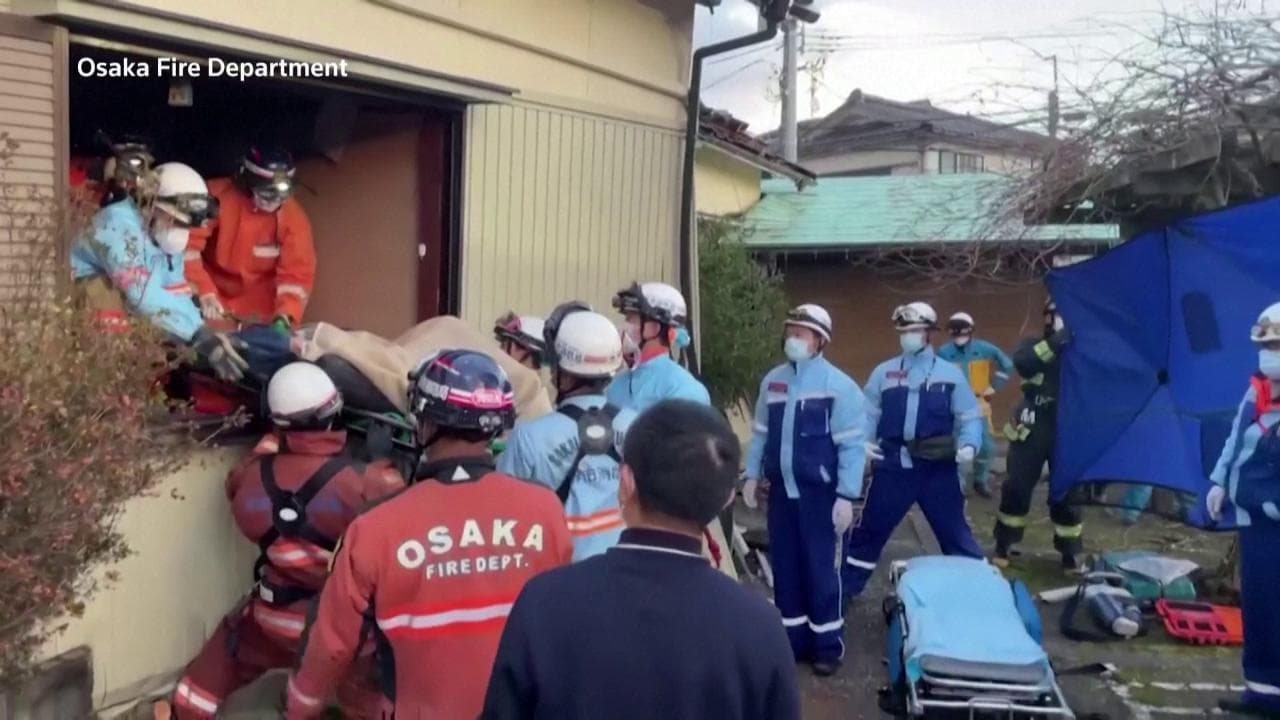Giappone, donna di 80 anni estratta viva a tre giorni dal terremoto di Capodanno