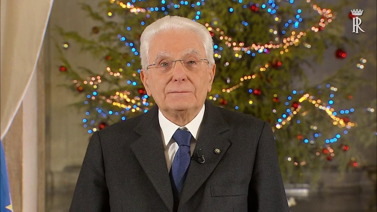 Messaggio di fine anno del Presidente della Repubblica Sergio Mattarella: l'integrale