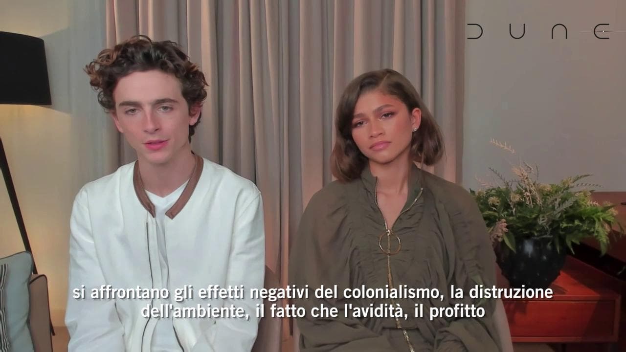 'Dune', parlano Timothée Chalamet e Zendaya: "Abbiamo solo questa Terra dove vivere"