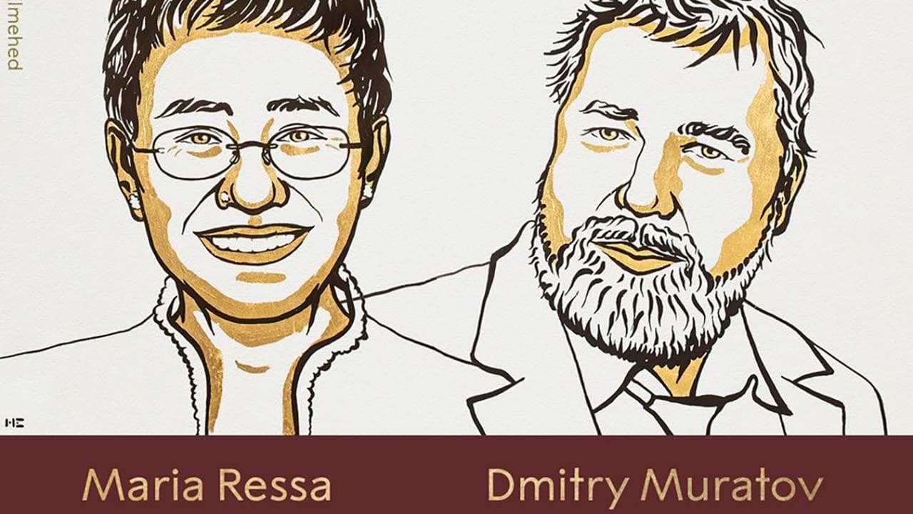 Nobel Pace, il premio va ai due giornalisti Maria Ressa e Dmitry Muratov: il momento dell'annuncio
