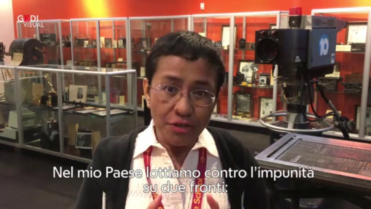 Maria Ressa Nobel per la Pace, il videomessaggio a Repubblica: "Ecco contro cosa combattiamo nelle Filippine"