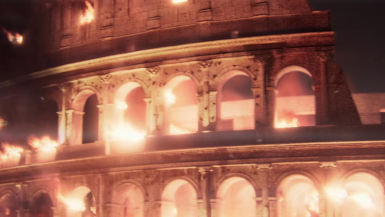Colosseo in fiamme, milioni di visualizzazioni, ma è un'idea per promuovere 'Adagio' di Sollima