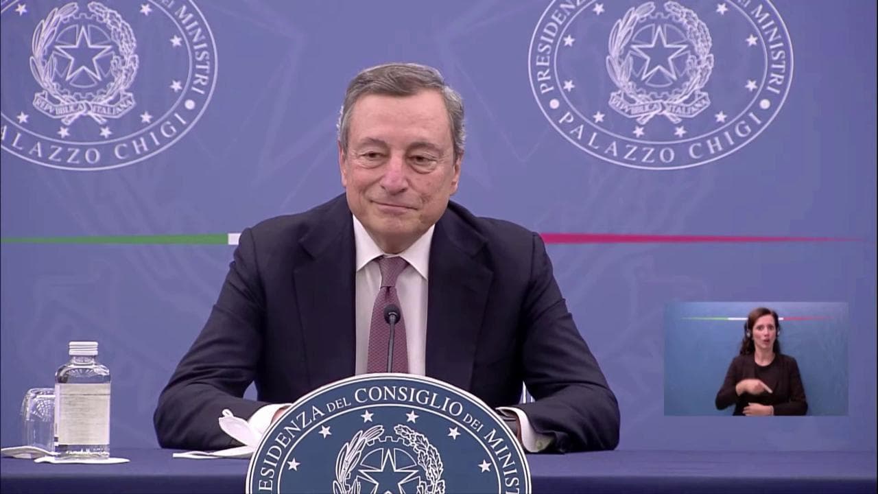 Nobel Fisica, Draghi: "Premio straordinario, Parisi riempie d'orgoglio Governo e Paese"