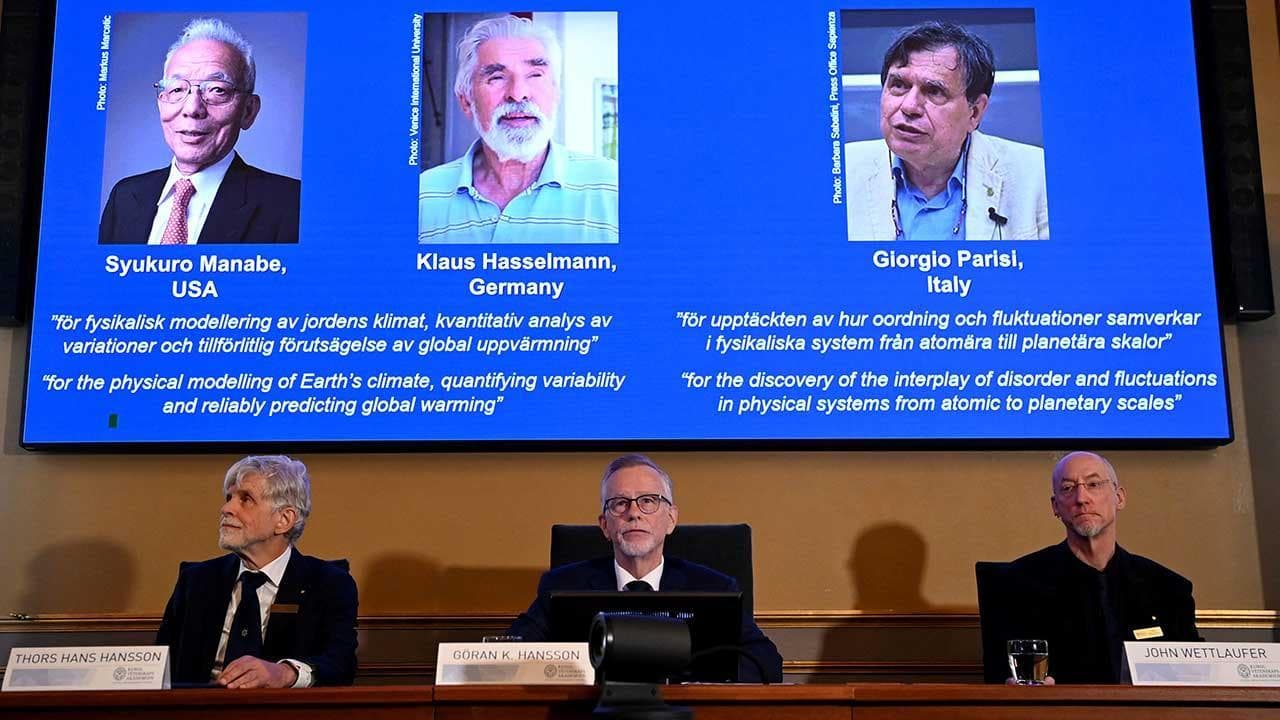 Nobel Fisica, l'annuncio del premio a Giorgio Parisi