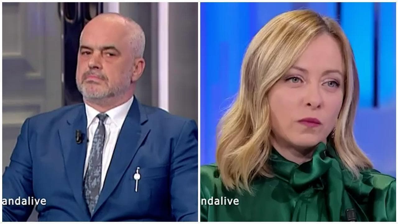 La satira di Marzilli su Rama e Meloni: così il premier albanese chiede perdono per stop accordo