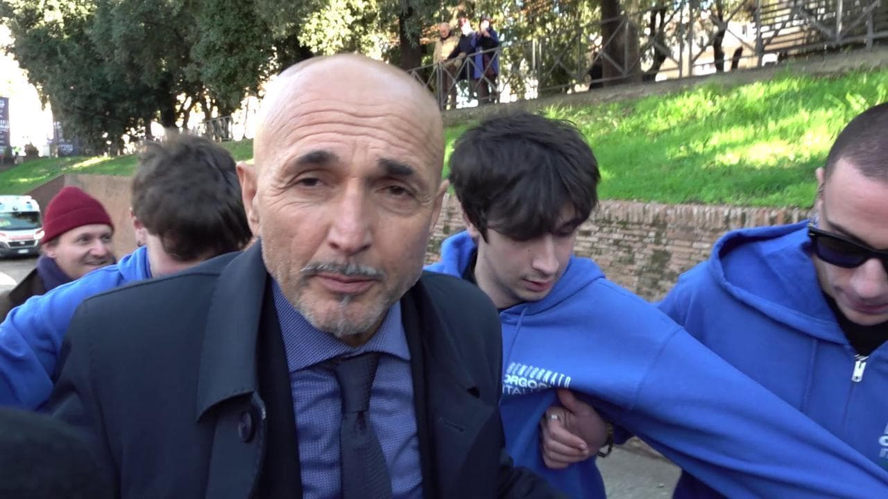 Atreju 2023, la falange di FdI scorta Spalletti: "Non mi confronto solo con chi la pensa come me"