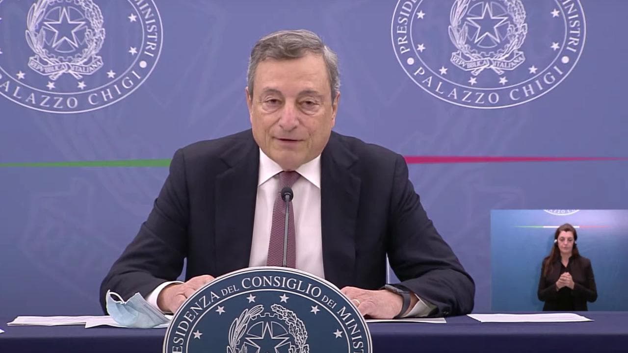 Nadef, Mario Draghi: "Dal problema del debito pubblico si esce con la crescita"