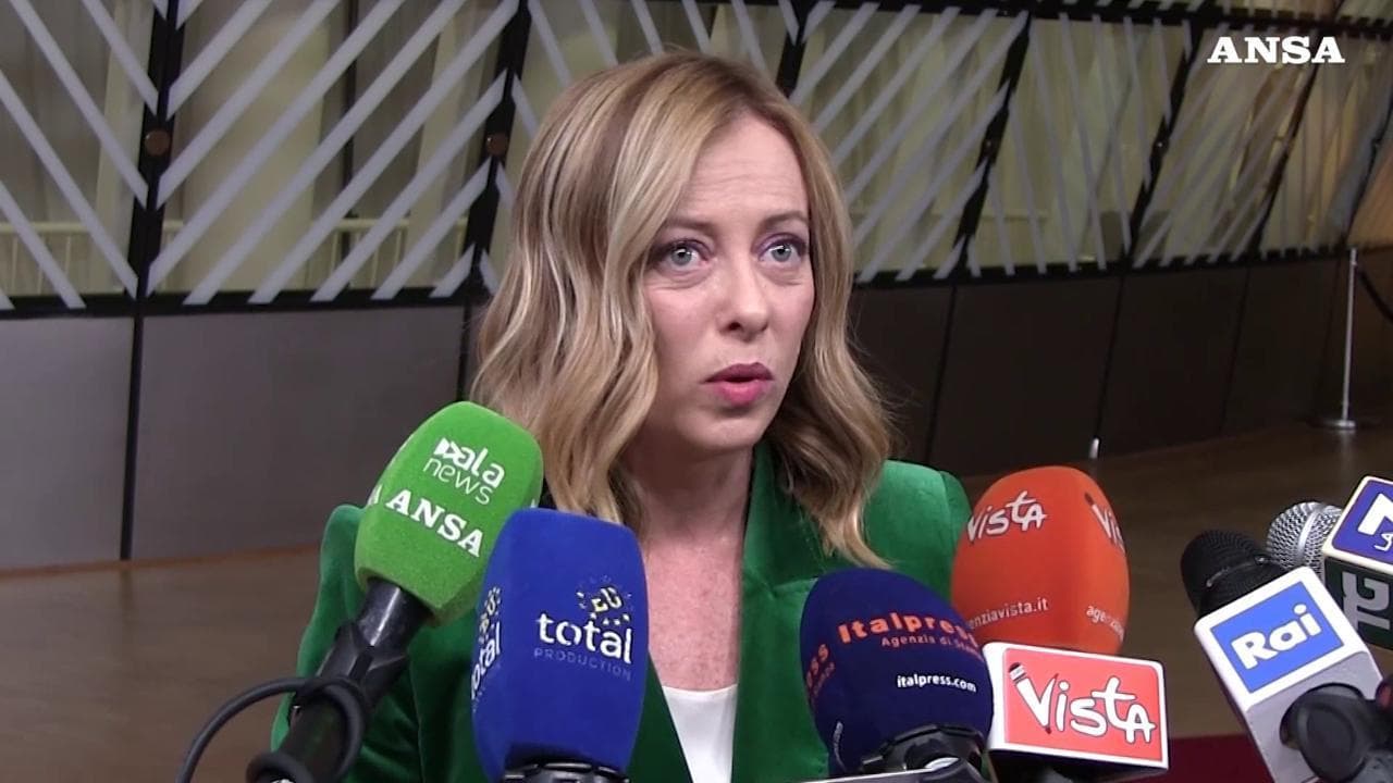 Ue, Meloni: "Consiglio europeo in chiaroscuro, soddisfatti su bilancio, allargamento e Ucraina"